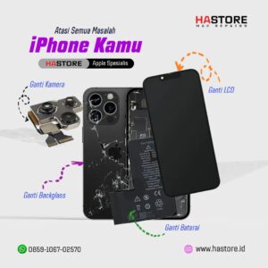 ganti baterai iphone @hastoreapple